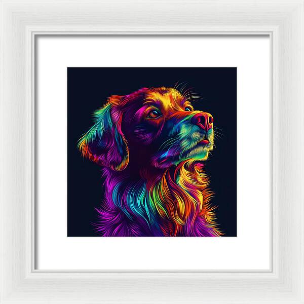 Fur Aurora - Framed Print