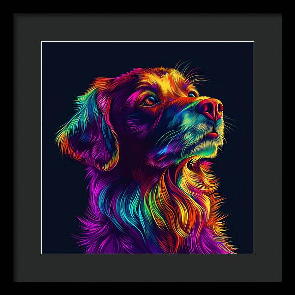 Fur Aurora - Framed Print