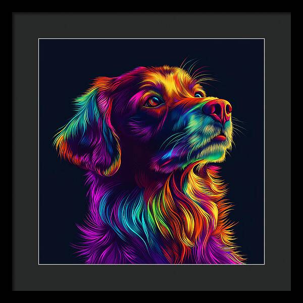 Fur Aurora - Framed Print