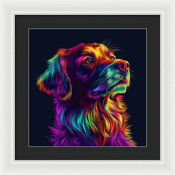 Fur Aurora - Framed Print