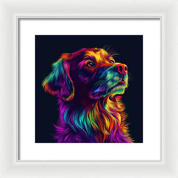 Fur Aurora - Framed Print