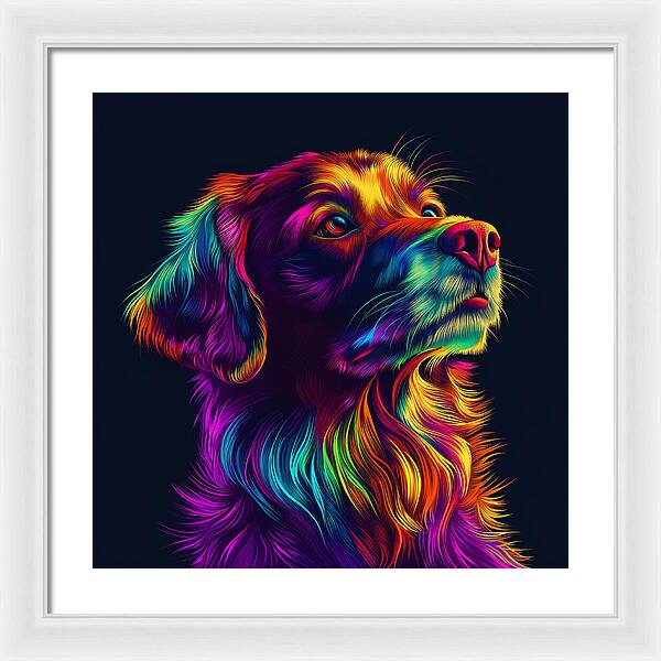 Fur Aurora - Framed Print