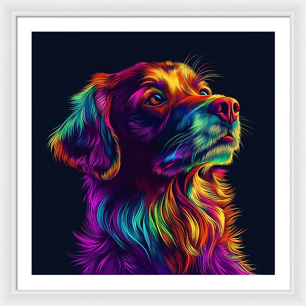 Fur Aurora - Framed Print