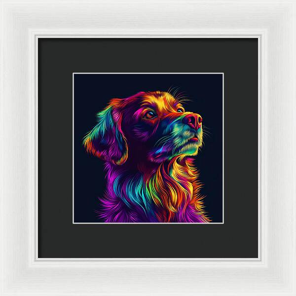 Fur Aurora - Framed Print