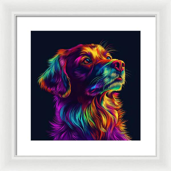 Fur Aurora - Framed Print