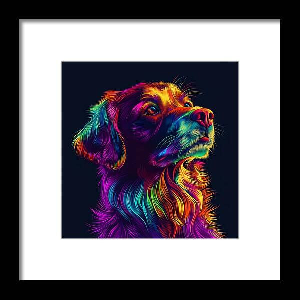 Fur Aurora - Framed Print