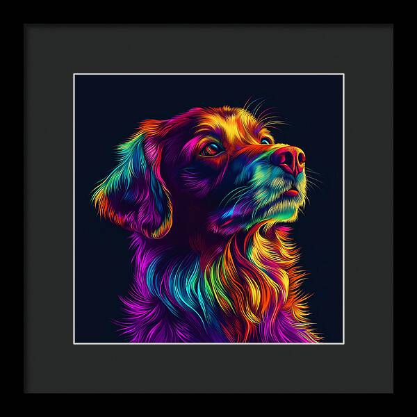 Fur Aurora - Framed Print