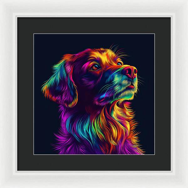 Fur Aurora - Framed Print