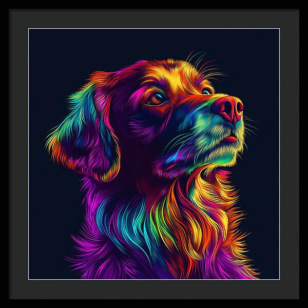 Fur Aurora - Framed Print