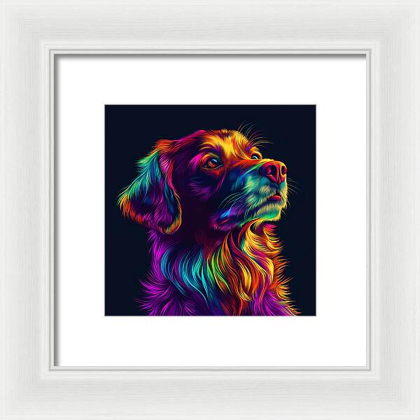 Fur Aurora - Framed Print