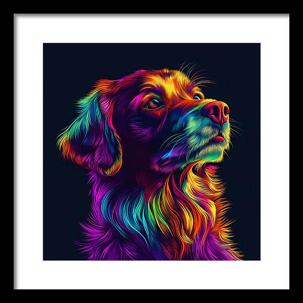 Fur Aurora - Framed Print