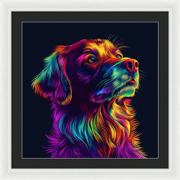 Fur Aurora - Framed Print