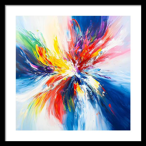 Genesis of Light - Framed Print