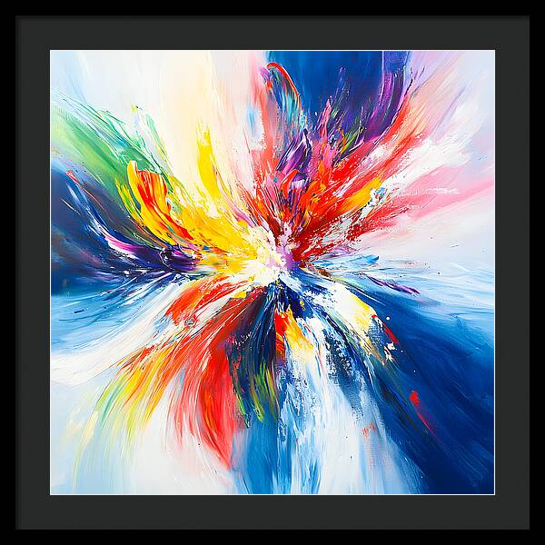 Genesis of Light - Framed Print