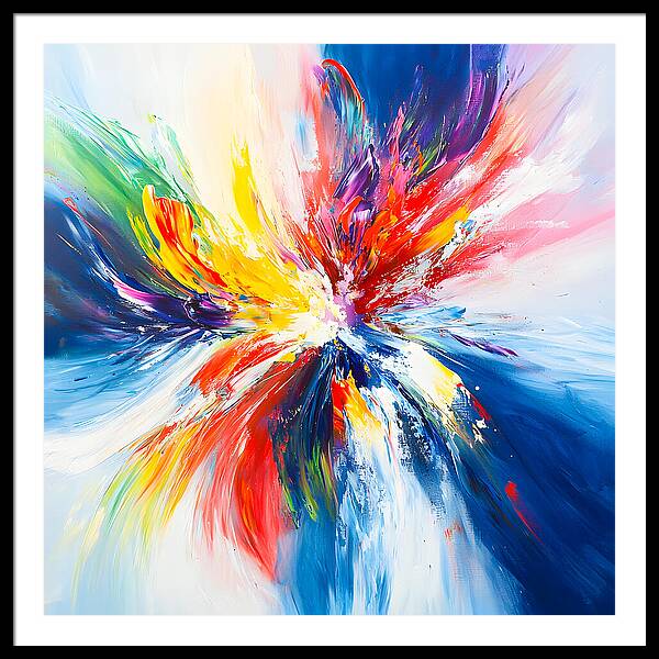 Genesis of Light - Framed Print