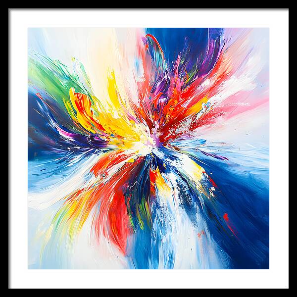 Genesis of Light - Framed Print