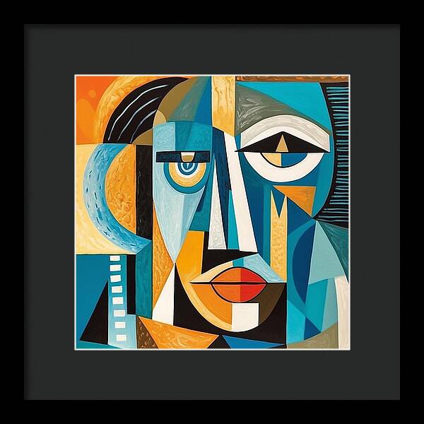 Geometry of Identity - Framed Print