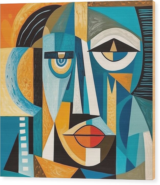 Geometry of Identity - Wood Print