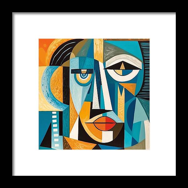 Geometry of Identity - Framed Print