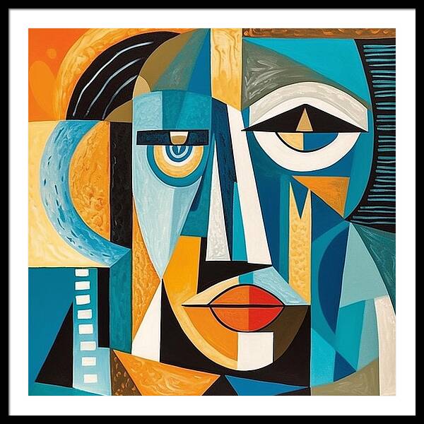 Geometry of Identity - Framed Print