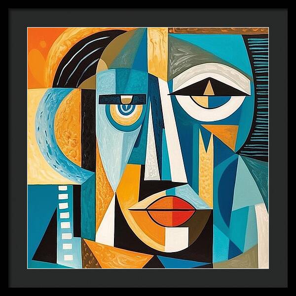 Geometry of Identity - Framed Print