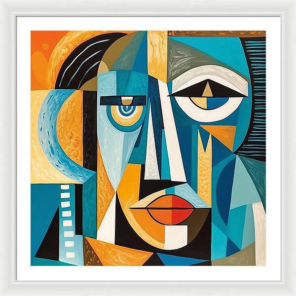 Geometry of Identity - Framed Print