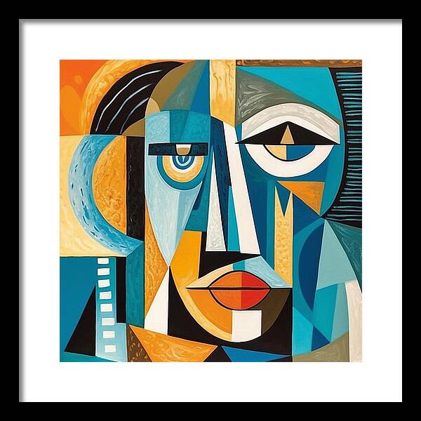 Geometry of Identity - Framed Print