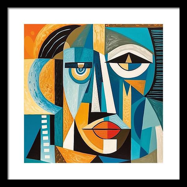 Geometry of Identity - Framed Print