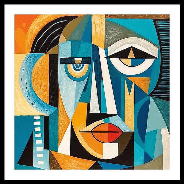 Geometry of Identity - Framed Print