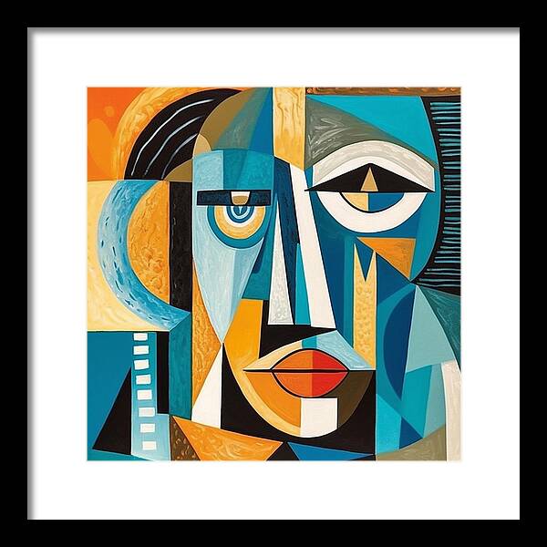 Geometry of Identity - Framed Print