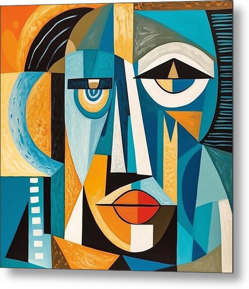 Geometry of Identity - Metal Print