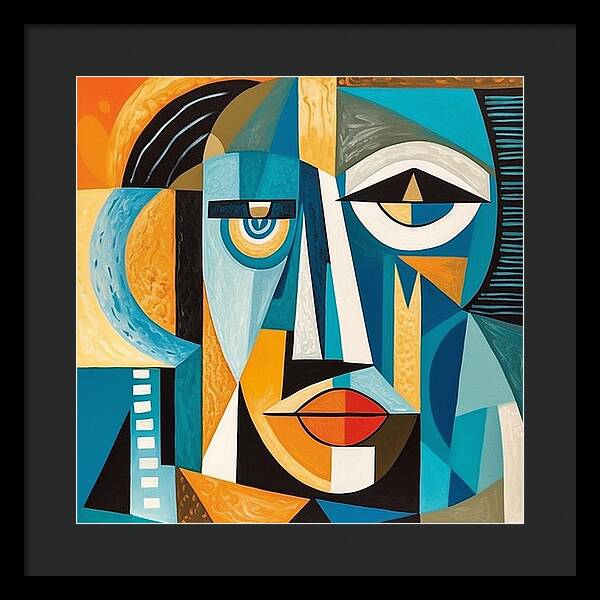 Geometry of Identity - Framed Print