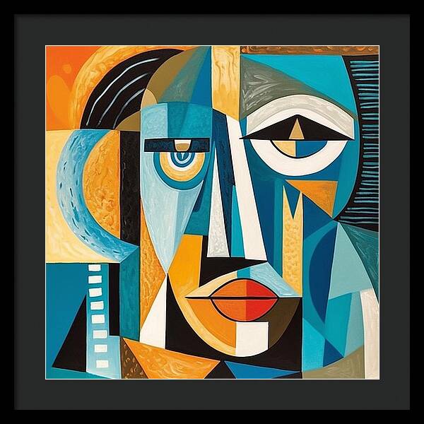 Geometry of Identity - Framed Print