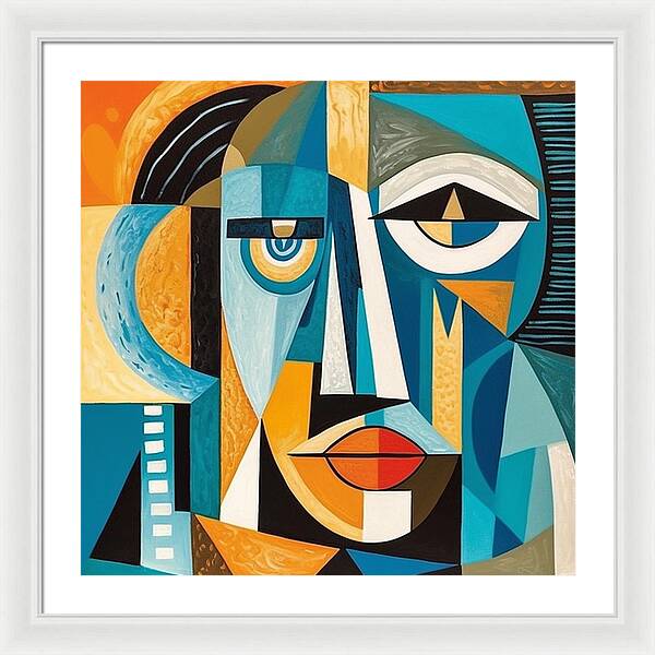 Geometry of Identity - Framed Print