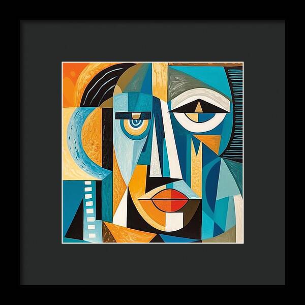 Geometry of Identity - Framed Print