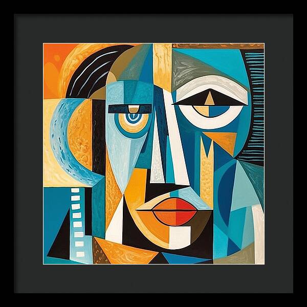 Geometry of Identity - Framed Print