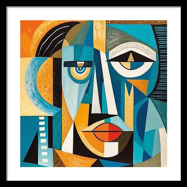 Geometry of Identity - Framed Print