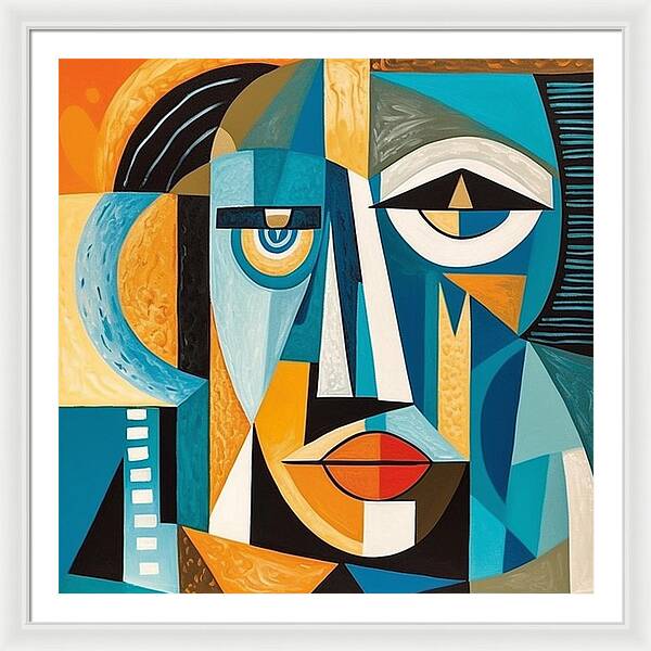 Geometry of Identity - Framed Print