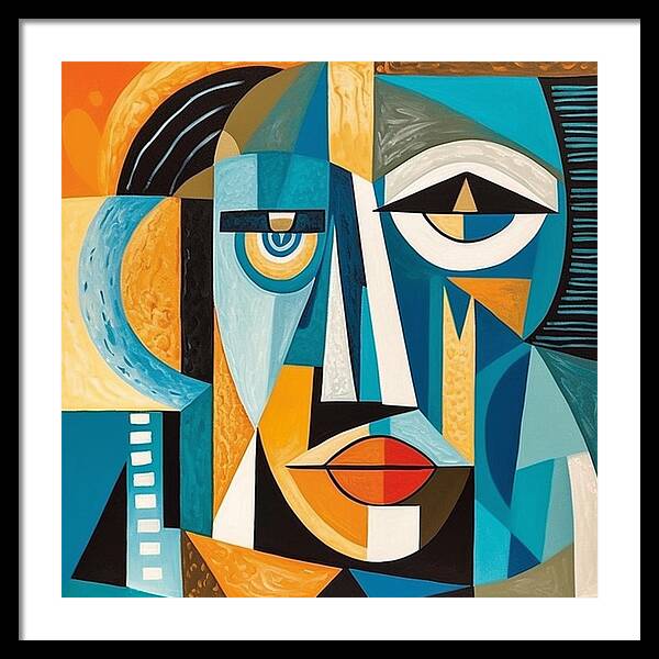 Geometry of Identity - Framed Print