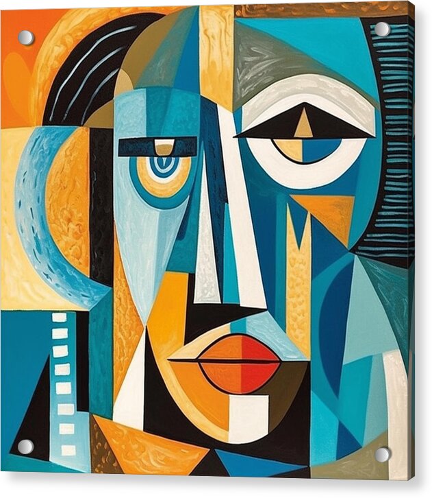 Geometry of Identity - Acrylic Print