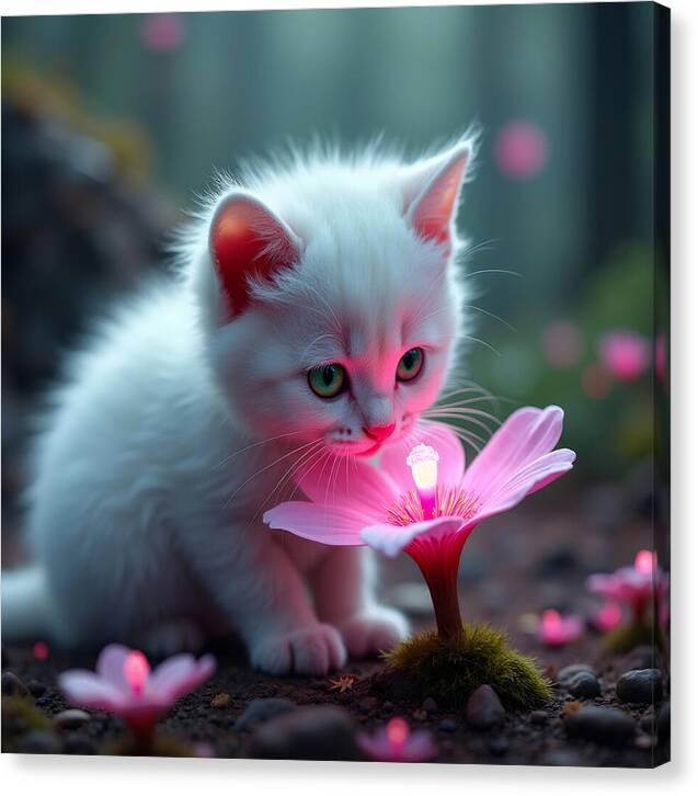 Glow of Curiosity - Canvas Print