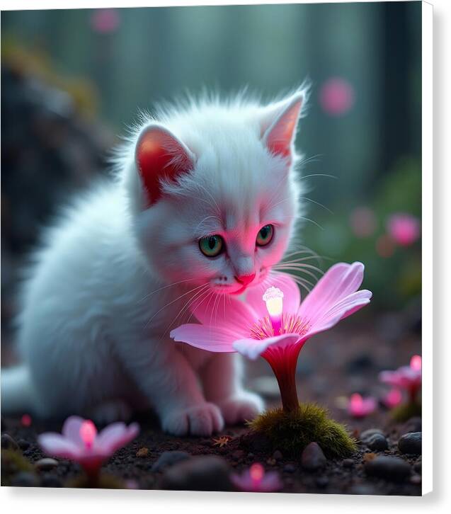 Glow of Curiosity - Canvas Print