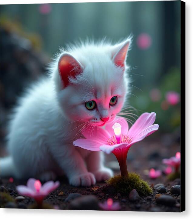 Glow of Curiosity - Canvas Print