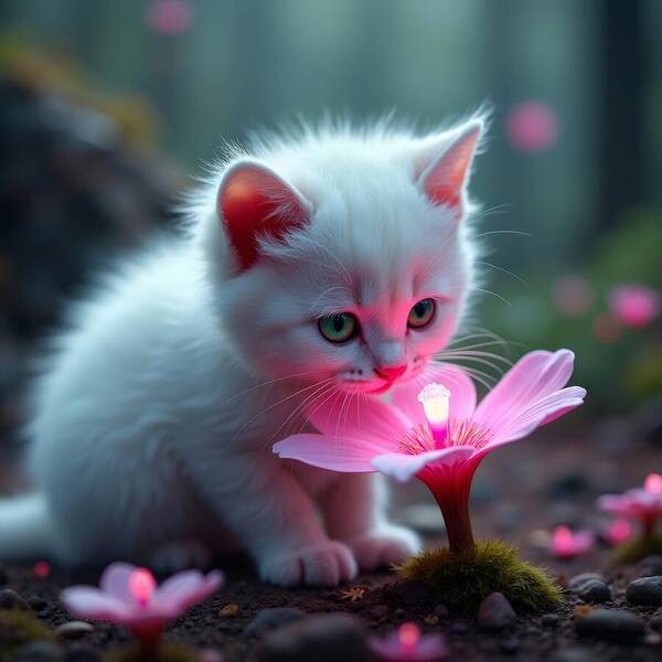 Glow of Curiosity - Art Print