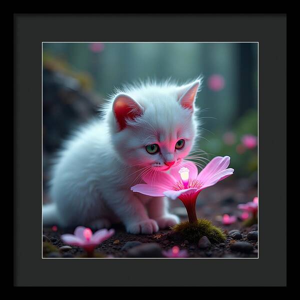 Glow of Curiosity - Framed Print