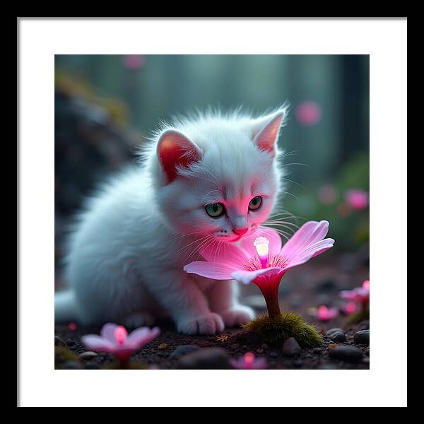 Glow of Curiosity - Framed Print