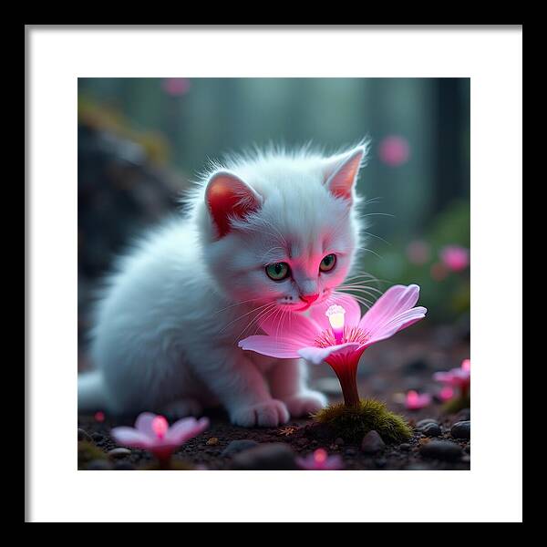 Glow of Curiosity - Framed Print