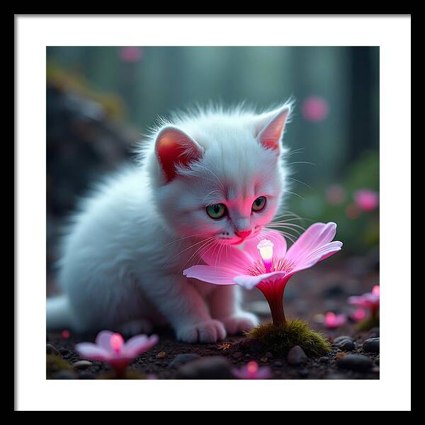 Glow of Curiosity - Framed Print