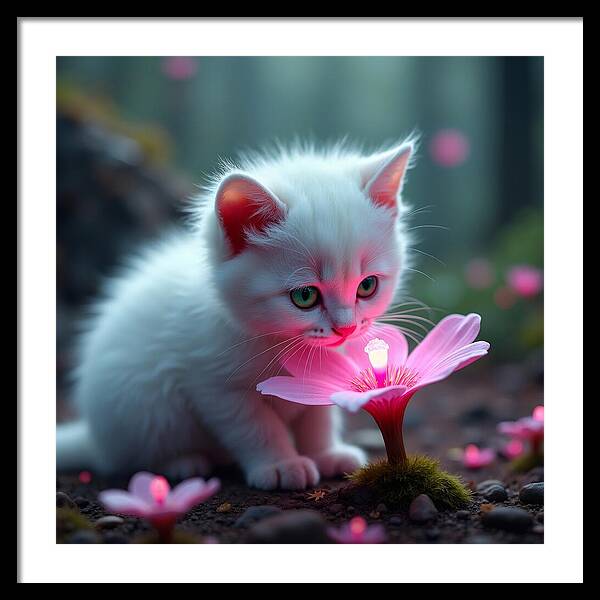 Glow of Curiosity - Framed Print