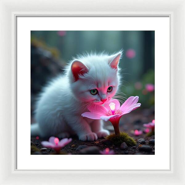 Glow of Curiosity - Framed Print